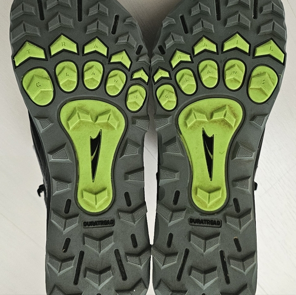 ALTRA WOMENS LONE PEAK ALL-WEATHER MID BOOTS SIZE 7 BLACK HIKING AL0A4VRA000 - Picture 7 of 7